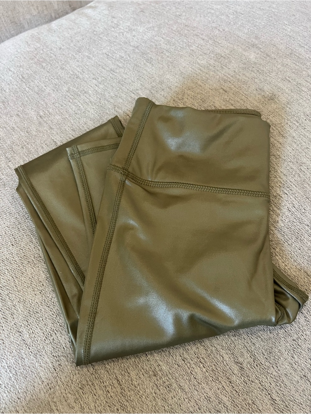 Women’s Olive Green Performance Leggings